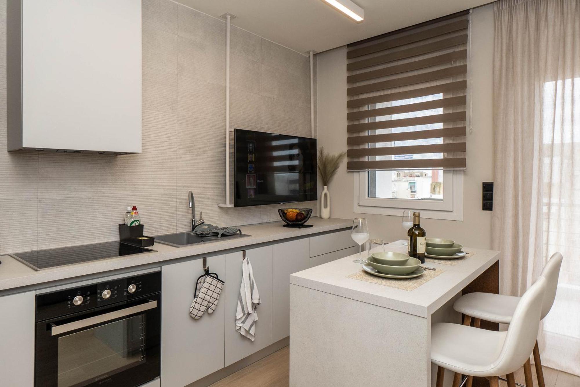 8 Blocks Apartments Alexandroupoli Bagian luar foto